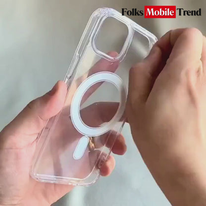 Anti Yellow MagSafe Crystal Clear Case - iPhone