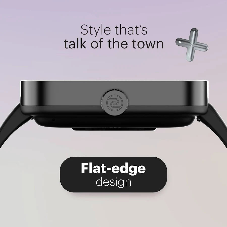 Noise ColorFit Caliber Max 2 - Jet Black